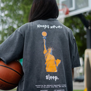 Hoops Never Sleep Tee